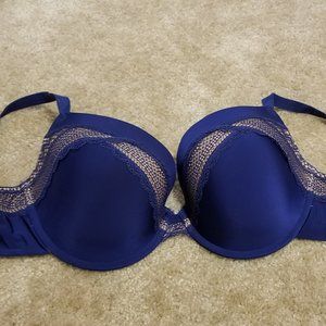 NWOT Panache navy blue bra 32 G
